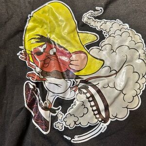Vtg 90s Speedy Gonzales T Shirt Looney Tunes Penmans Made in Canada Small Mouse